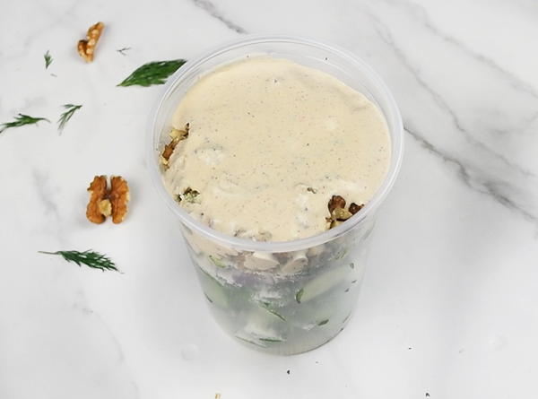 Creamy Cucumber Avocado Salad - Step 4